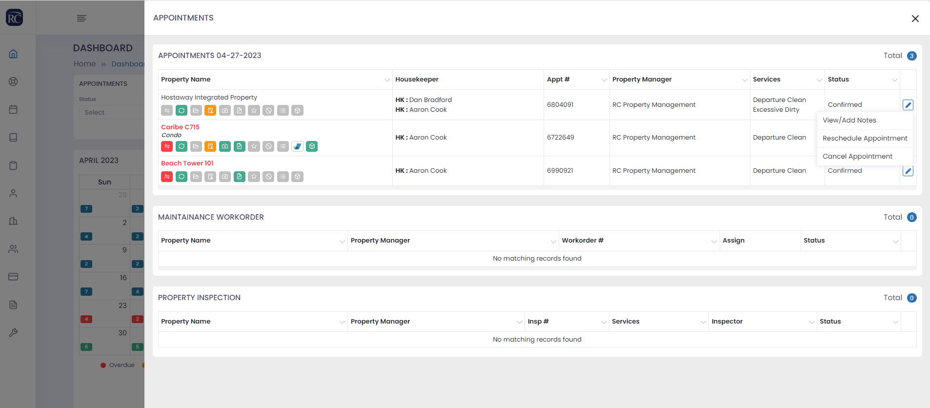 How Do I Reschedule an Appointment? Resort Cleaning